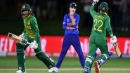 Sports News | Women's CWC: India Lose to South Africa by Three Wickets, Fail to Qualify for Semis