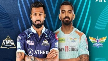 Sports News | IPL 2022: Gujarat Skipper Hardik Pandya Opts to Field Against Lucknow in Battle of Debutants