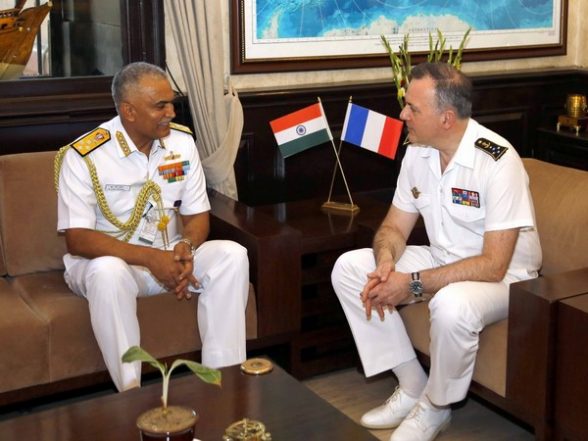 World News | Navy Chief Hari Kumar Interacts with French Counterpart, Discusses Maritime Cooperation in Indo-Pacific - Vimarsana News