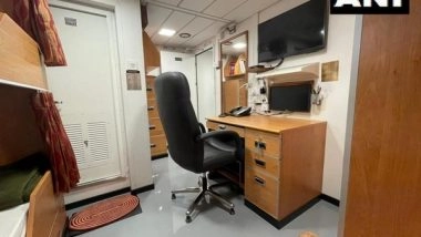 India News | Indian Coast Guard Ship Saksham Has Provision for Stay of Women Officers Onboard