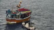 India News | Indian Coast Guard Apprehends Sri Lankan Boat in Anti-poaching Operation