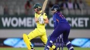Sports News | Women's CWC: Lanning, Healy Power Australia to Semis After Record World Cup Chase Against India