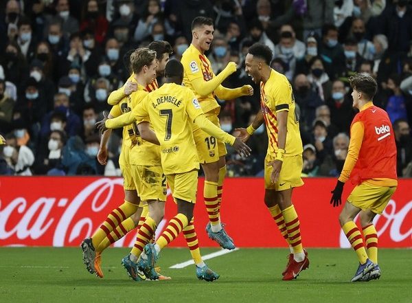 Sports News | El Clasico: Aubameyang Stars as Barcelona Thrash Real Madrid 4-0 in La Liga