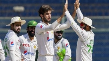 Sports News | Pak Vs Aus, 3rd Test: Shaheen, Naseem Fiery Spells Give Hosts Upper Hand on Day 2 (Stumps)