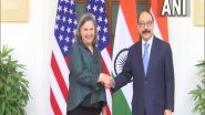 World News | FS Shringla, US Under Secy of State Discuss Mutual Regional Issues Including Indo-Pacific, Ukraine Situation
