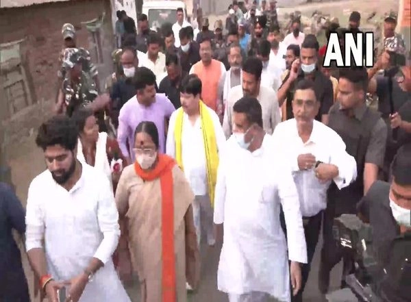 India News | Birbhum Violence: BJP Delegation Visits Bogtui Village, Demands CBI Probe