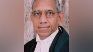 India News | Former Chief Justice of India RC Lahoti Passes Away in Delhi on Wednesday