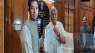 India News | AAP MLA Raghav Chadha Tenders Resignation from Delhi Assembly