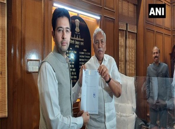 India News | AAP MLA Raghav Chadha Tenders Resignation from Delhi Assembly