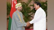 World News | VP Naidu, Oman Foreign Minister Exchange Views on Global Issues of Mutual Concern