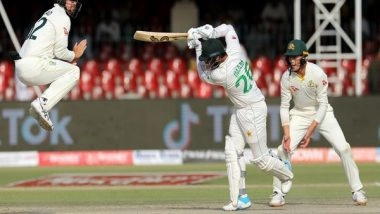 Sports News | Pak Vs Aus, 3rd Test: Lahore Braces for Gripping Final Day as Decider Evenly Poised (Stumps, Day 4)