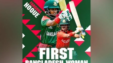 Sports News | Women's CWC: Fargana Hoque, Rumana Ahmed Create History for Bangladesh