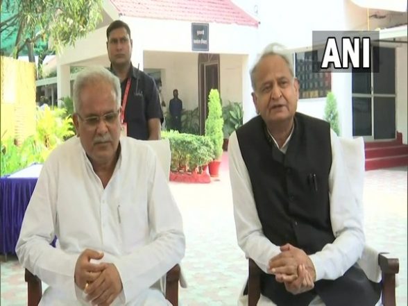 India News | Rajasthan CM Meets Chhattisgarh Counterpart over Coal Crisis, Expresses Concerns of 'blackout' - Vimarsana News