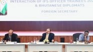World News | Shringla Interacts with IFS Trainees, Stresses on Role of Indian Diplomats in Promoting Ideals of Atmanirbhar Bharat