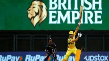 Sports News | IPL 2022: Unbeaten 50 from Dhoni Guide CSK to 131 Against KKR