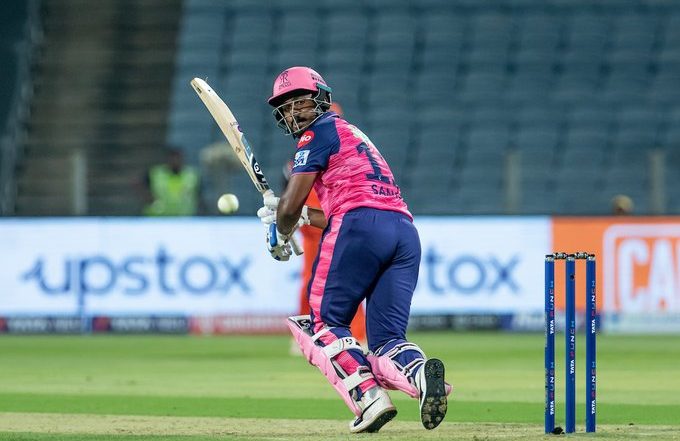 Rajasthan Royals Captain Sanju Samson Scores Fifty off 25 Balls Against Sunrisers Hyderabad