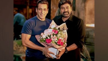 Entertainment News | Salman Khan to Make Telugu Film Debut with Chiranjeevi-starrer 'Godfather'