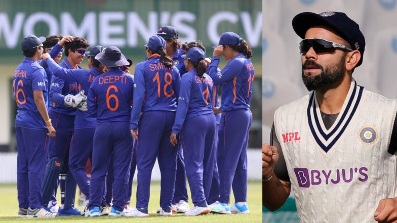 ICC Women’s World Cup 2022: Virat Kohli ‘Cheers’ for Women in Blue Ahead of India vs Pakistan Clash