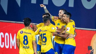 Kerala Blasters 3–1 Mumbai City FC, ISL 2021–22 Video Highlights: Alvaro Vasquez’s Brace Downs Defending Champions