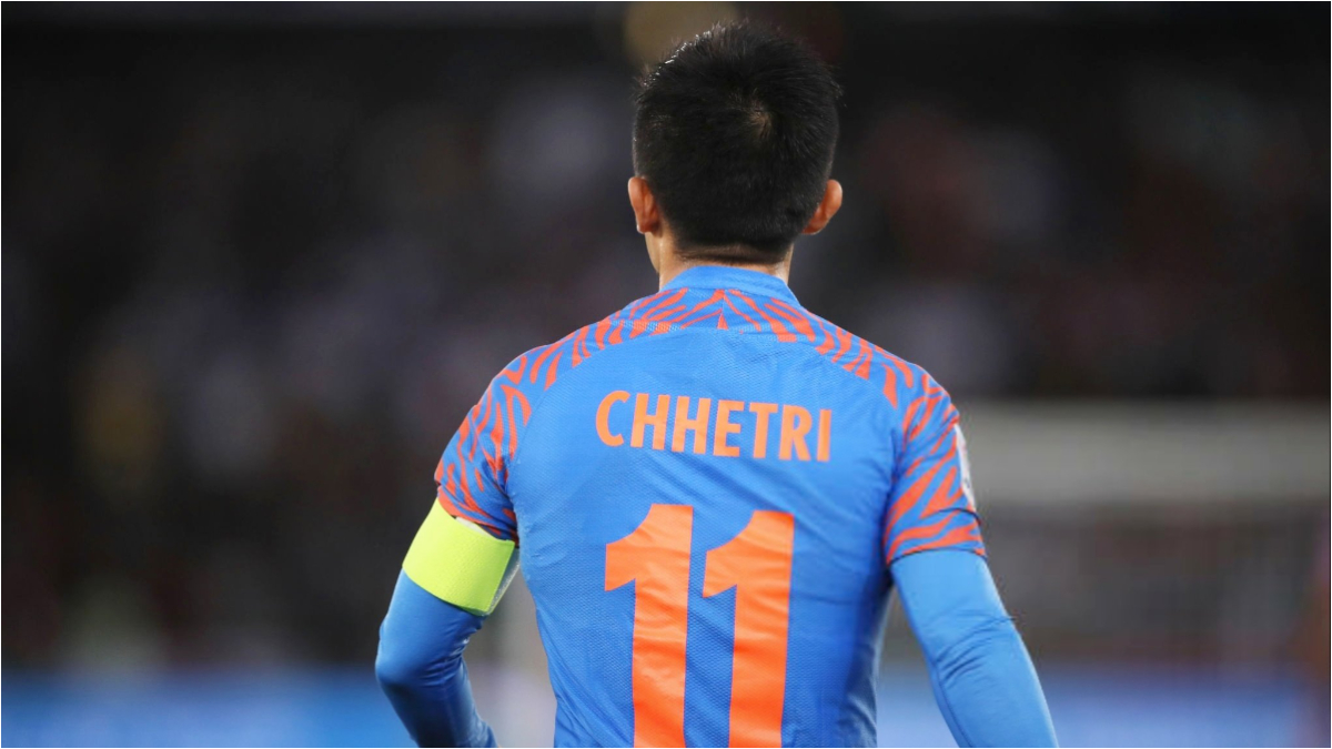 Sunil Chhetri - Nike unveils India's new away jersey..