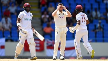 How to Watch West Indies vs England 1st Test 2022, Day 3 Live Streaming Online on FanCode? Get Free Live Telecast of WI vs ENG Match & Cricket Score Updates on TV