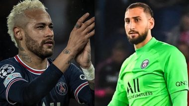 Neymar and Gianluigi Donnarumma Reportedly Had To Be Separated by Teammates After Dressing Room Altercation Following PSG’s Defeat to Real Madrid