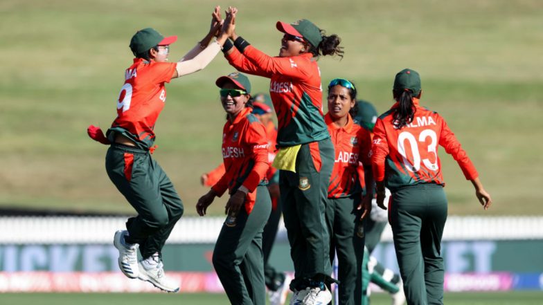 Bangladesh Women Register Maiden Cricket World Cup Win With Nine-Run Victory Over Pakistan