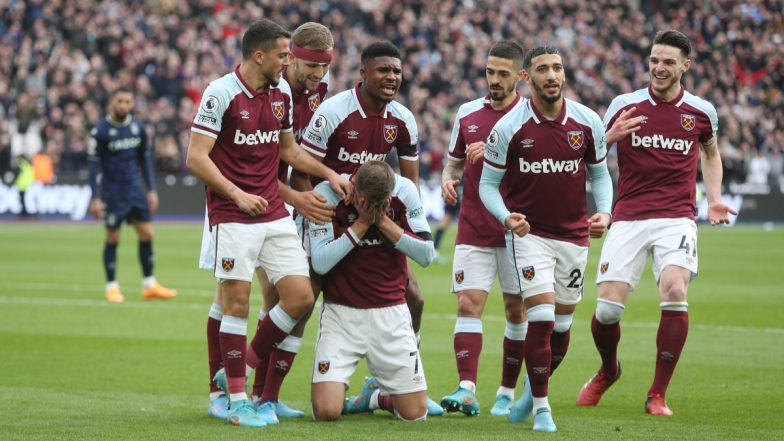 West Ham’s Ukrainian Striker Andriy Yarmolenko Breaks Down in Tears After Scoring for West Ham Against Aston Villa (Watch Video)
