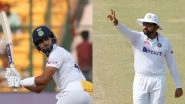 India vs Sri Lanka 2nd Test 2022: Rohit Sharma &lsquo;Very Impressed&rsquo; With Shreyas Iyer&rsquo;s Performance on a Difficult Chinnaswamy Pitch