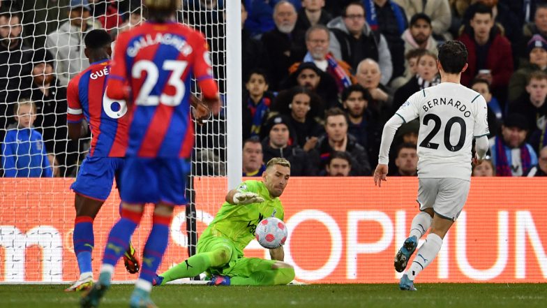 Crystal Palace 0–0 Manchester City, Premier League 2021–22 Video Highlights: Teams Share Spoils at Selhurst Park