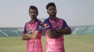 Rajasthan Royals Unveil New Jersey Ahead of IPL 2022 (See Pics and Video)