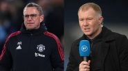 Manchester United Legend Paul Scholes Launches Scathing Attack on Ralf Rangnick Following Red Devils&rsquo; Champions League Exit