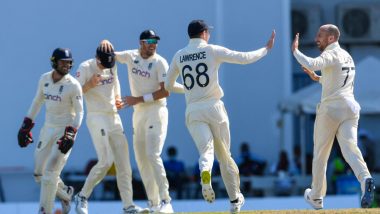 West Indies vs England 2nd Test 2022 Live Streaming Online: Get Free Telecast Details of WI vs ENG With Match Timing in India