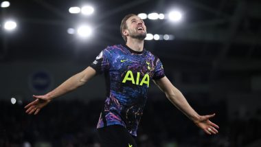 Brighton 0–2 Tottenham Hotspur, PL 2021–22 Video Highlights: Harry Kane Scores Record Goal As Spurs Stay Alive in Top-Four Race