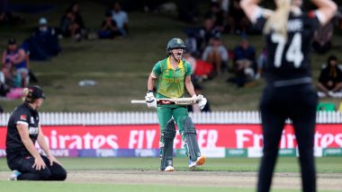 ICC Women’s World Cup 2022: Marizanne Kapp Leads South Africa to Nervy Two-Wicket Win Over New Zealand