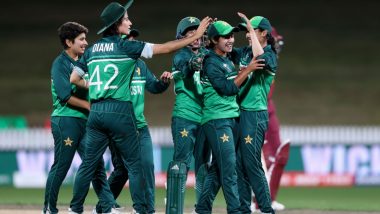 ICC Women’s World Cup 2022: Pakistan Get off the Mark With Eight-Wicket Win Over West Indies