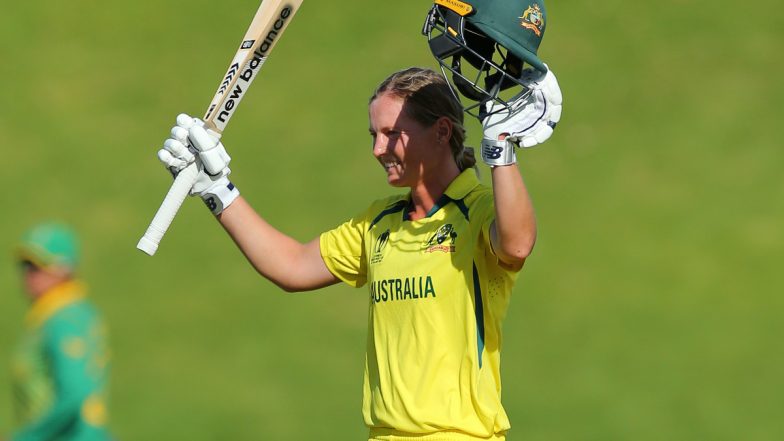 ICC Women’s World Cup 2022: Australia Ride on Skipper Meg Lanning’s 135* To Beat South Africa by Five Wickets, Continue Unbeaten Streak