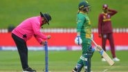 South Africa vs West Indies, ICC Women&rsquo;s World Cup 2022 Match Washed Out, Proteas Qualify for Semifinals