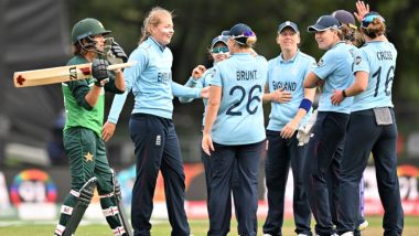 England Clinch Nine-Wicket Victory Over Pakistan at ICC Women’s World Cup 2022, Boost Semifinal Hopes