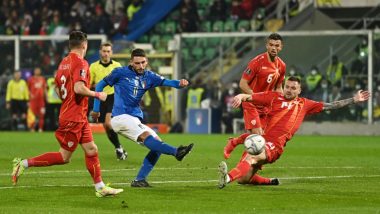 Italy 0–1 North Macedonia, FIFA World Cup 2022 Qualifiers, Video Highlights: European Champions Suffer Shock Defeat, Fail To Qualify for Showpiece Event in Qatar