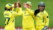 Australia Survive Scare Against Bangladesh To Win by Five Wickets, Continue Undefeated Run at ICC Women&rsquo;s World Cup 2022