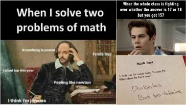 World Maths Day 2022 Funny Memes & Jokes: Hilarious Posts Both Math Lovers and Haters Will Share Online