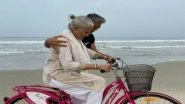 Entertainment News | Milind Soman Teaches His 83-years-old Mother to Cycle Again