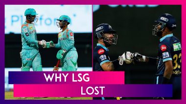 Gujarat Titans vs Lucknow Super Giants IPL 2022: 3 Reasons Why LSG Lost