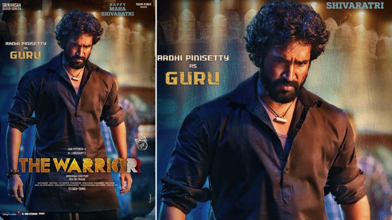 The Warriorr: Ram Pothineni Shares Aadhi’s Pumped Up Poster, Says ‘Can’t Wait for Them to Witness Your Career-Best Performance’