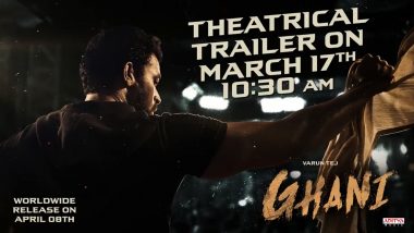 Ghani: Trailer of Varun Tej’s Sports Drama To Release on March 17!