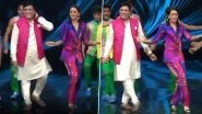 India&rsquo;s Got Talent Season 9: Govinda and Karisma Kapoor Celebrate Silver Jubilee of Hero No 1 by Grooving to &lsquo;UP Wala Thumka&rsquo; (Watch Video)