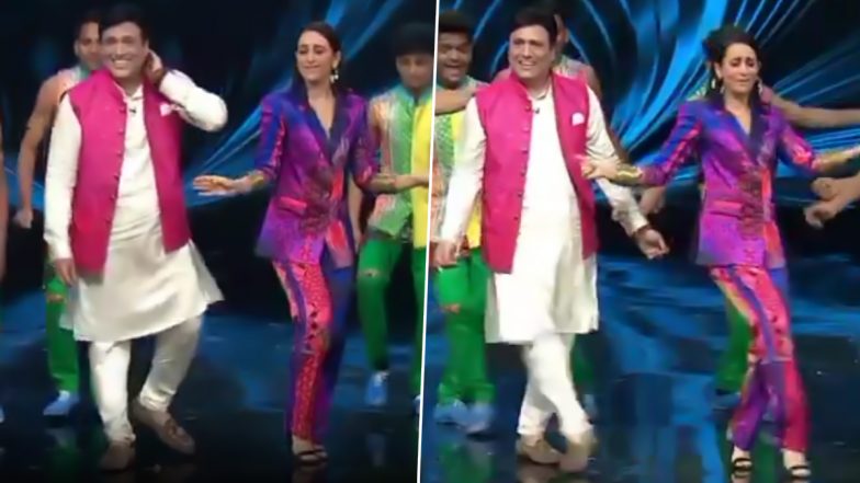 India’s Got Talent Season 9: Govinda and Karisma Kapoor Celebrate Silver Jubilee of Hero No 1 by Grooving to ‘UP Wala Thumka’ (Watch Video)