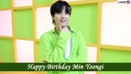 BTS' Suga Birthday: Check Out&nbsp;Agust D's HD Wallpapers, Cute Images, Hearty Wishes And Messages to Celebrate His 29th Birthday