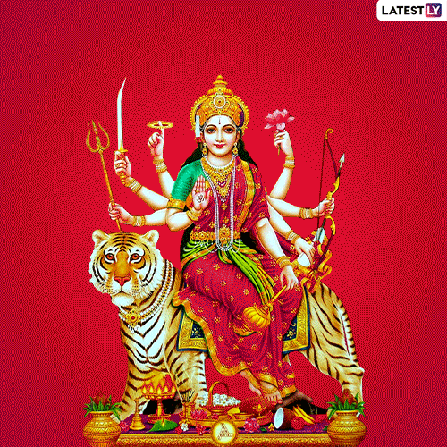 Chaitra Navratri 2022 Hindi Messages & HD Images: Happy Navratri Greetings,  WhatsApp Status, Facebook Quotes, GIFs, SMS and Wishes for the Nine-Night  Hindu Festival | 🙏🏻 LatestLY